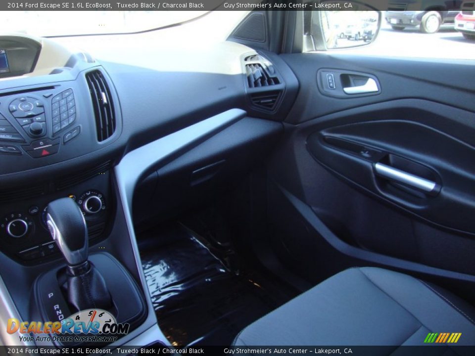 2014 Ford Escape SE 1.6L EcoBoost Tuxedo Black / Charcoal Black Photo #15