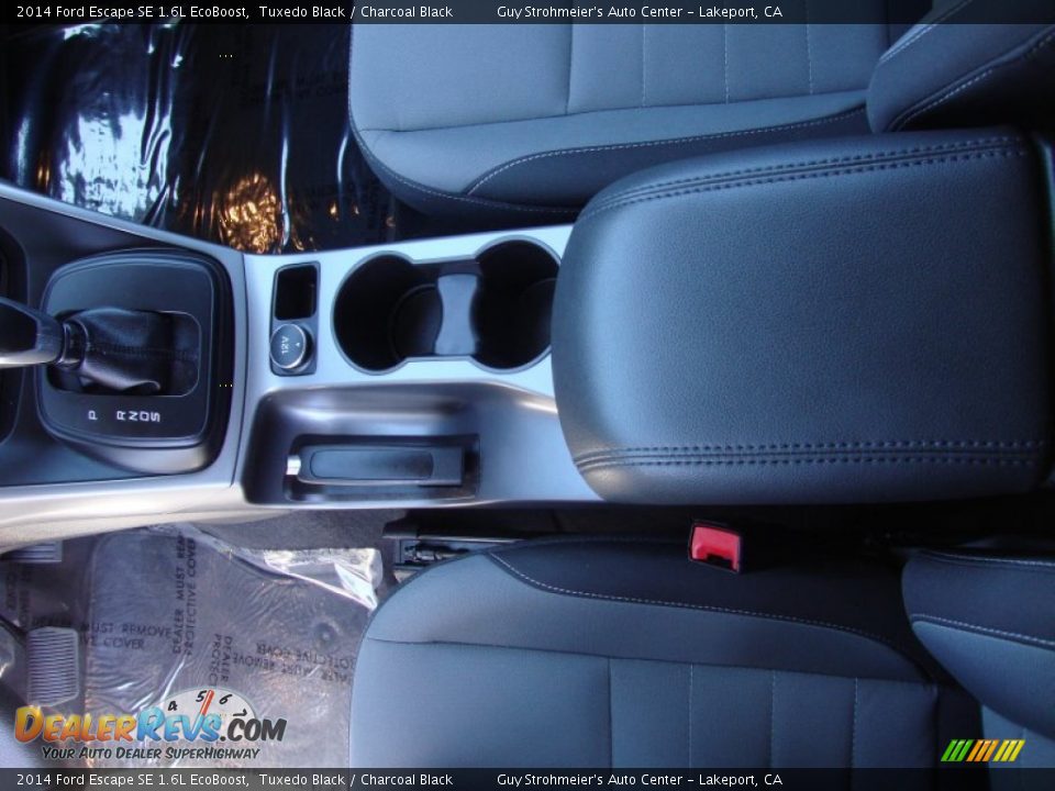 2014 Ford Escape SE 1.6L EcoBoost Tuxedo Black / Charcoal Black Photo #18