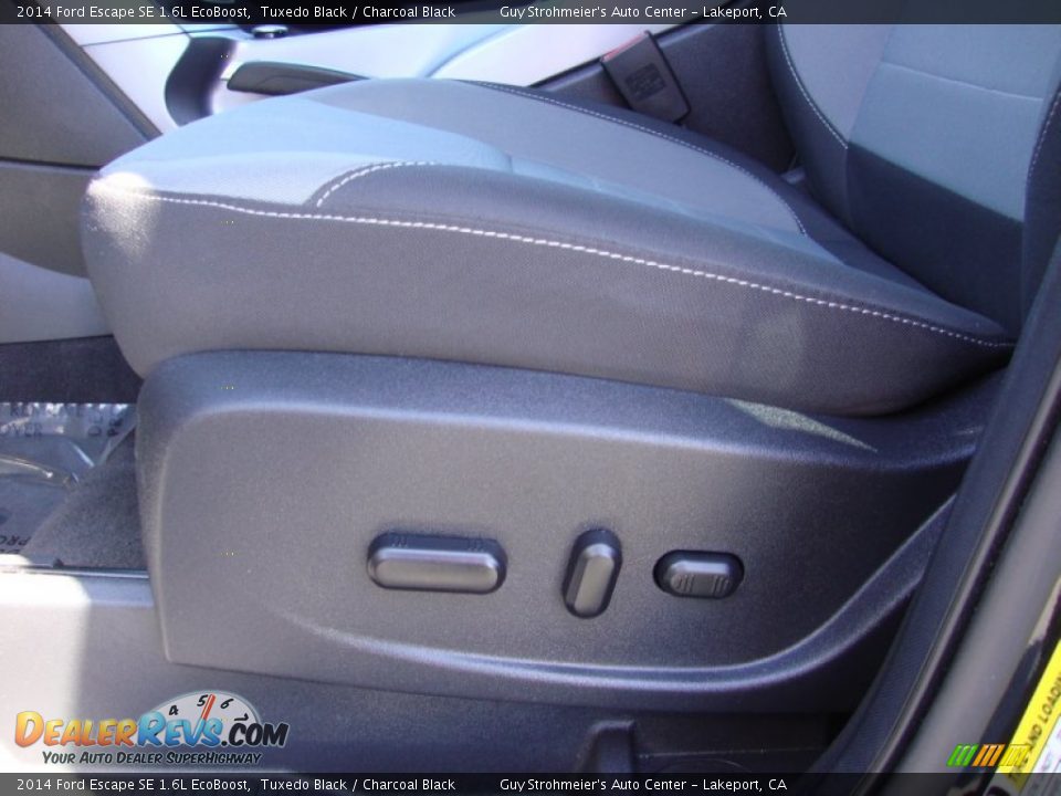 2014 Ford Escape SE 1.6L EcoBoost Tuxedo Black / Charcoal Black Photo #20