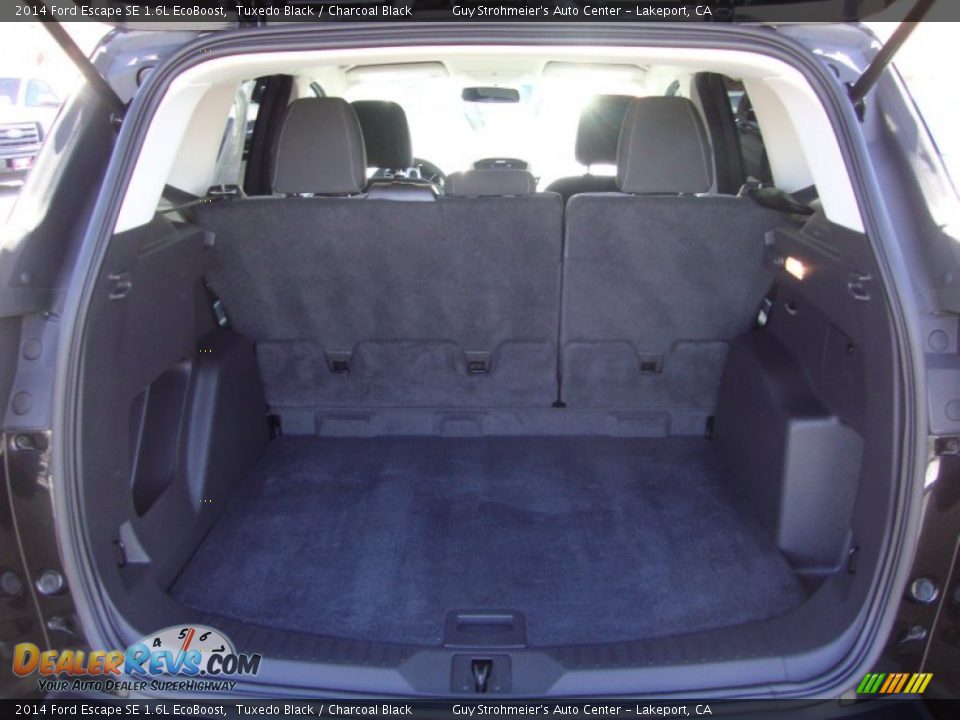 2014 Ford Escape SE 1.6L EcoBoost Tuxedo Black / Charcoal Black Photo #24