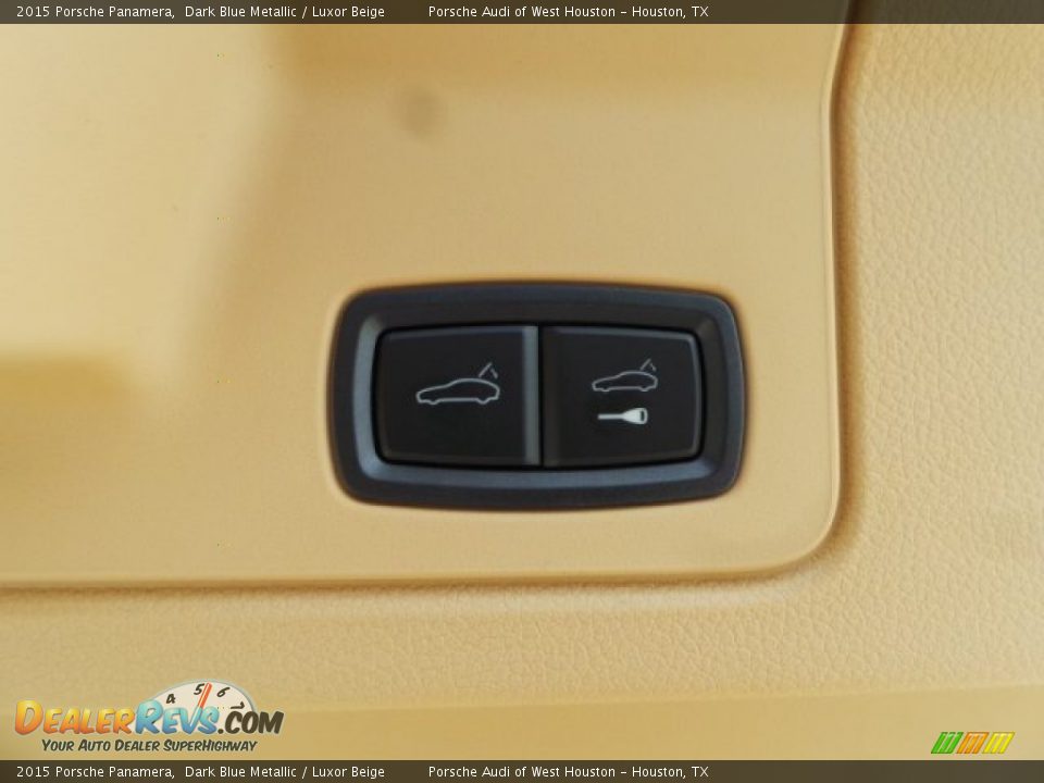 2015 Porsche Panamera Dark Blue Metallic / Luxor Beige Photo #30
