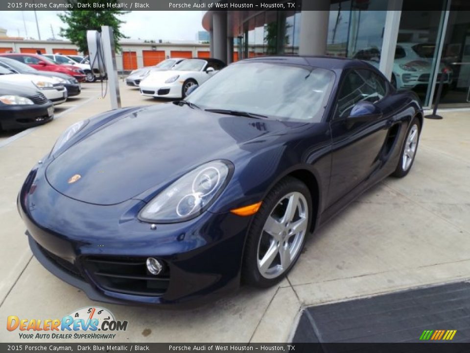 Front 3/4 View of 2015 Porsche Cayman  Photo #3