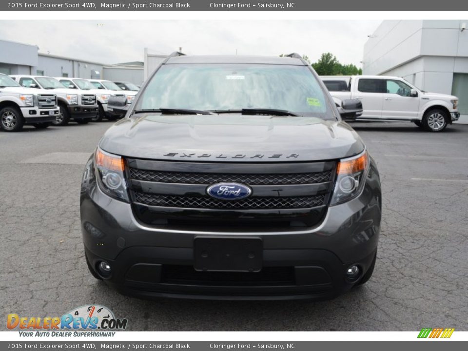 2015 Ford Explorer Sport 4WD Magnetic / Sport Charcoal Black Photo #4