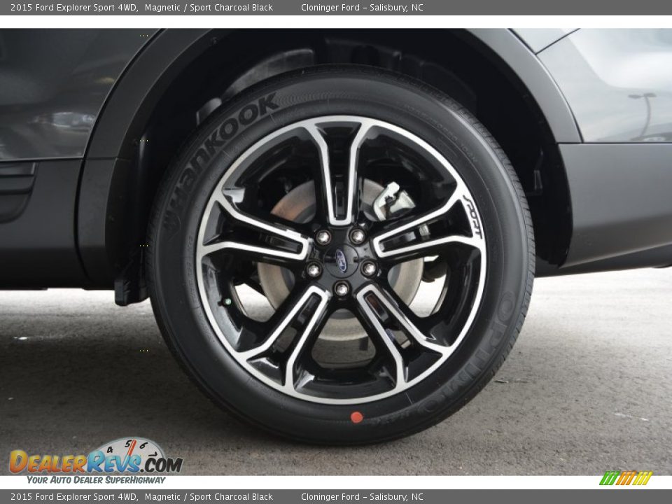 2015 Ford Explorer Sport 4WD Magnetic / Sport Charcoal Black Photo #5