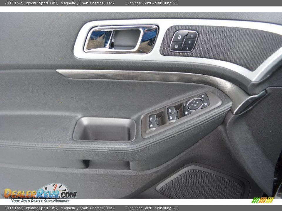 2015 Ford Explorer Sport 4WD Magnetic / Sport Charcoal Black Photo #6