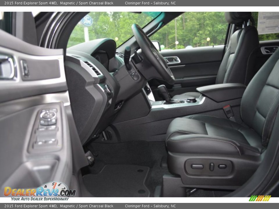 2015 Ford Explorer Sport 4WD Magnetic / Sport Charcoal Black Photo #7