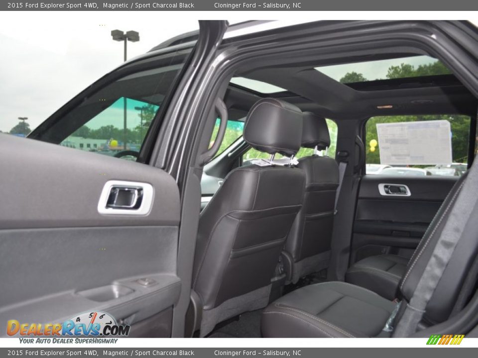 2015 Ford Explorer Sport 4WD Magnetic / Sport Charcoal Black Photo #10