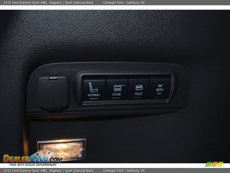 2015 Ford Explorer Sport 4WD Magnetic / Sport Charcoal Black Photo #12
