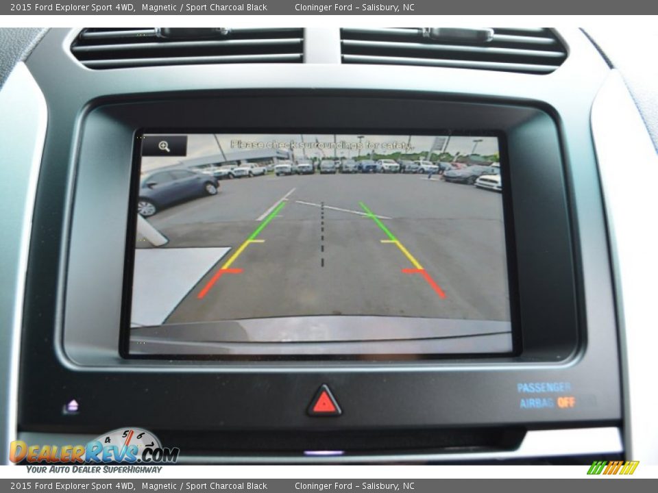 2015 Ford Explorer Sport 4WD Magnetic / Sport Charcoal Black Photo #17