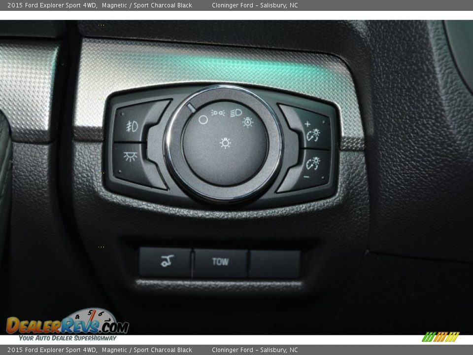 2015 Ford Explorer Sport 4WD Magnetic / Sport Charcoal Black Photo #22