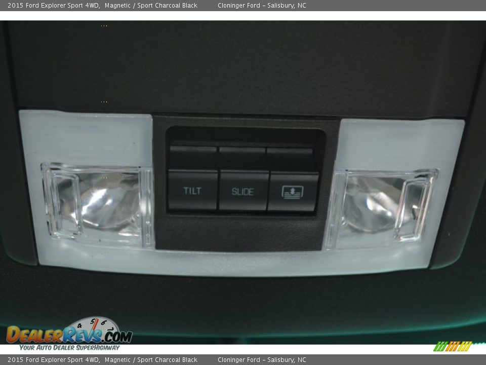 2015 Ford Explorer Sport 4WD Magnetic / Sport Charcoal Black Photo #23
