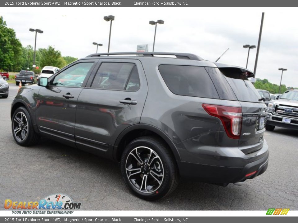 2015 Ford Explorer Sport 4WD Magnetic / Sport Charcoal Black Photo #26