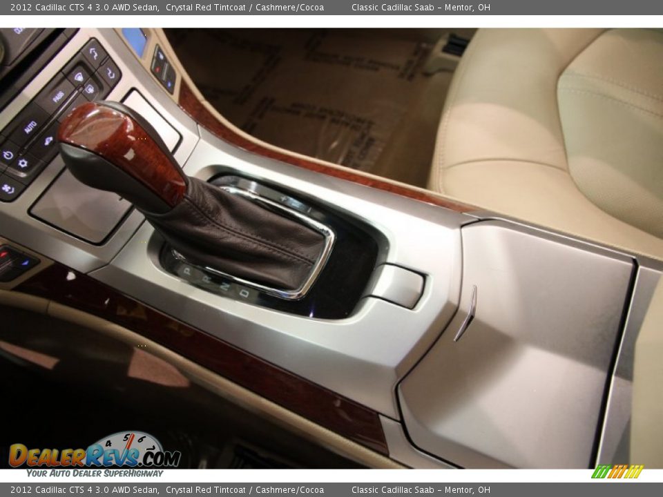 2012 Cadillac CTS 4 3.0 AWD Sedan Crystal Red Tintcoat / Cashmere/Cocoa Photo #10