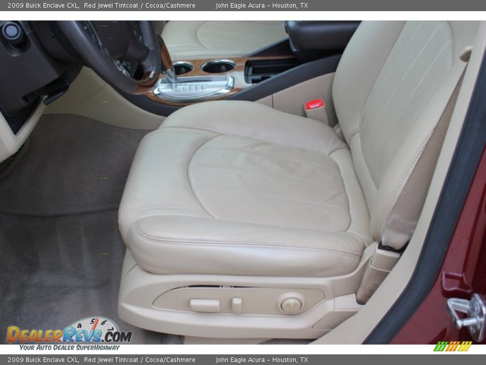 2009 Buick Enclave CXL Red Jewel Tintcoat / Cocoa/Cashmere Photo #13