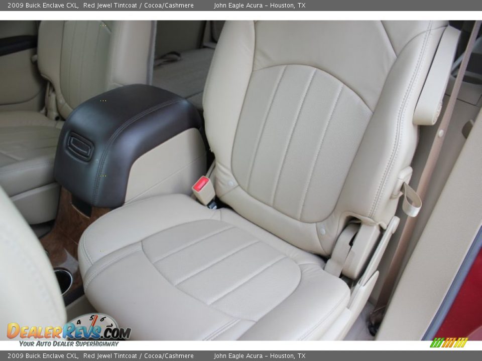 2009 Buick Enclave CXL Red Jewel Tintcoat / Cocoa/Cashmere Photo #17