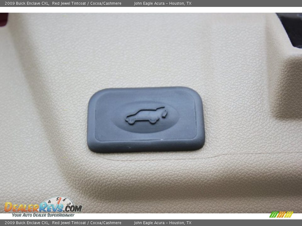 2009 Buick Enclave CXL Red Jewel Tintcoat / Cocoa/Cashmere Photo #20