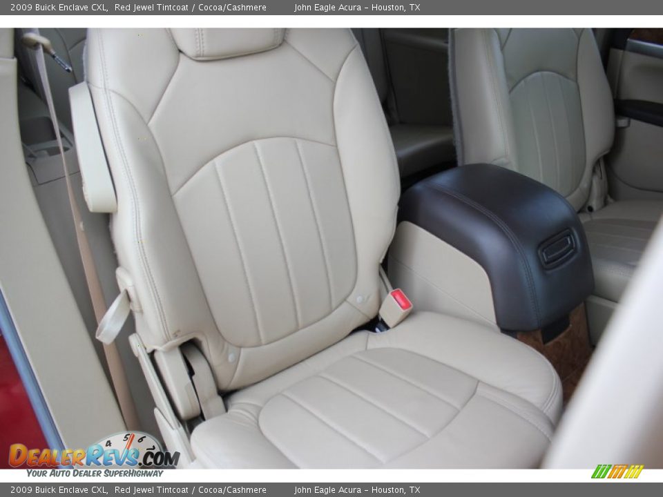 2009 Buick Enclave CXL Red Jewel Tintcoat / Cocoa/Cashmere Photo #25