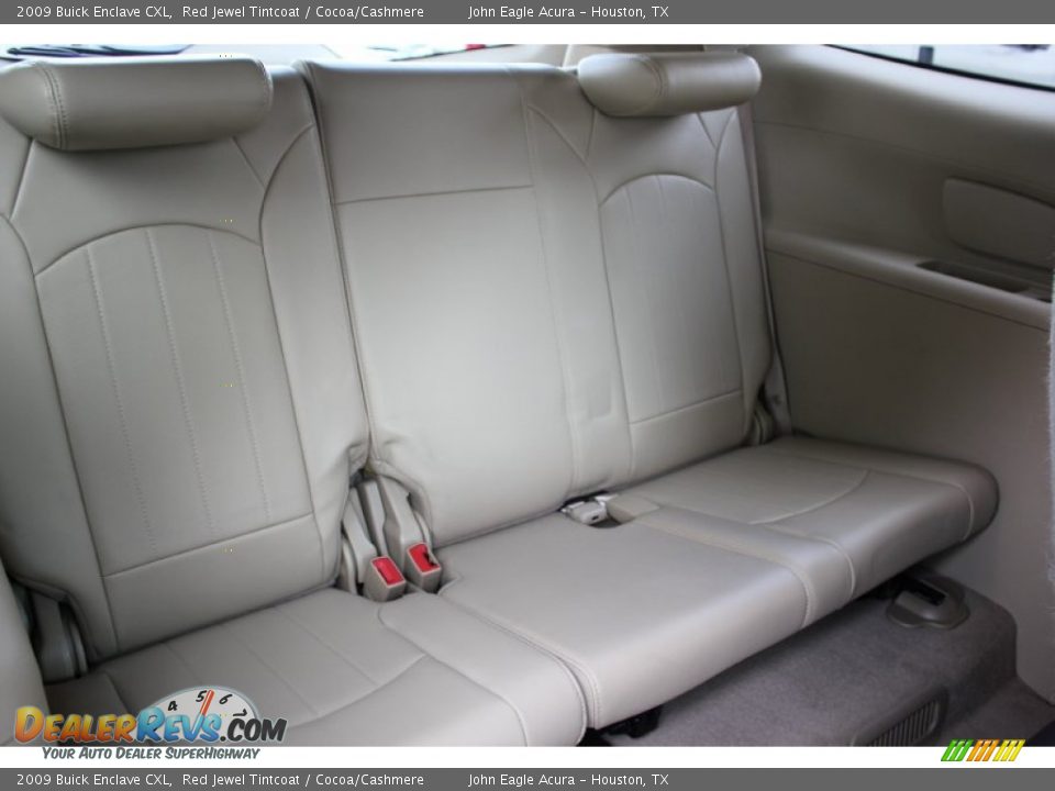 2009 Buick Enclave CXL Red Jewel Tintcoat / Cocoa/Cashmere Photo #26