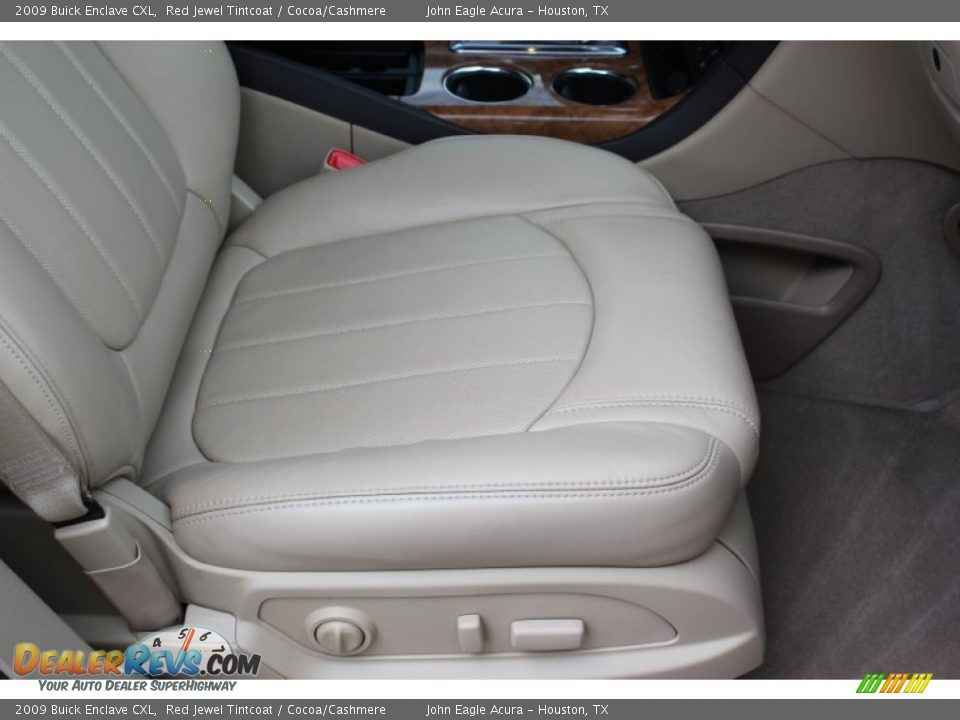 2009 Buick Enclave CXL Red Jewel Tintcoat / Cocoa/Cashmere Photo #28