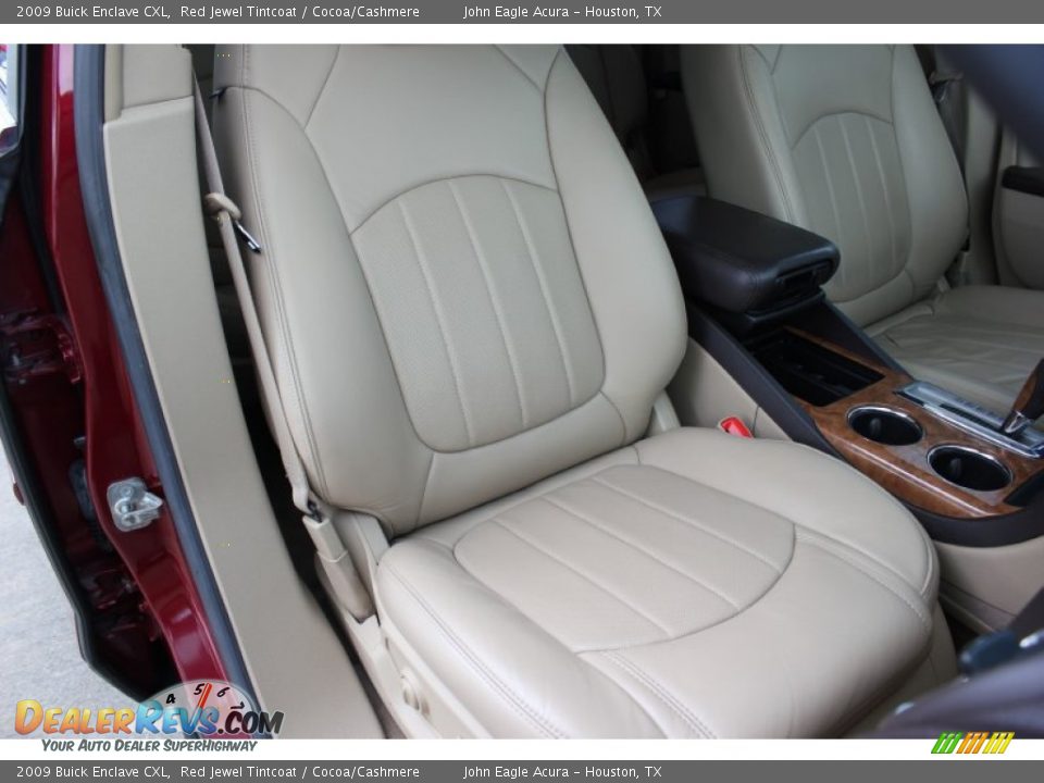 2009 Buick Enclave CXL Red Jewel Tintcoat / Cocoa/Cashmere Photo #29