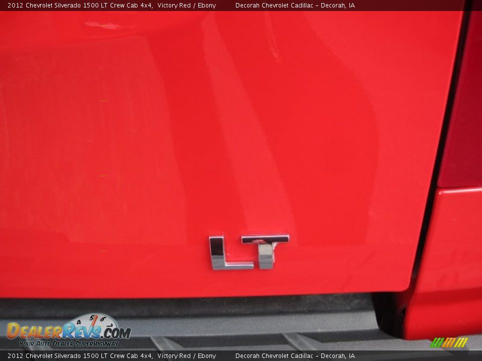 2012 Chevrolet Silverado 1500 LT Crew Cab 4x4 Victory Red / Ebony Photo #10