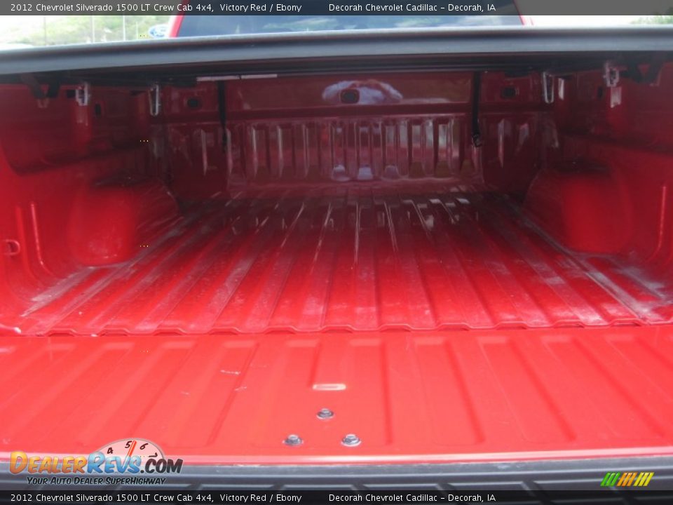 2012 Chevrolet Silverado 1500 LT Crew Cab 4x4 Victory Red / Ebony Photo #13