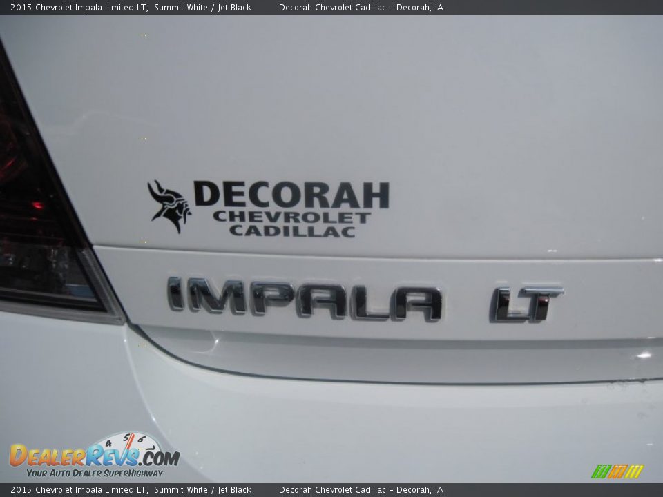 2015 Chevrolet Impala Limited LT Summit White / Jet Black Photo #8