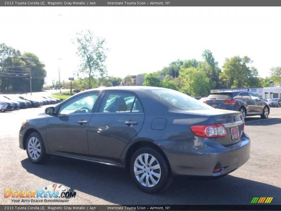 2013 Toyota Corolla LE Magnetic Gray Metallic / Ash Photo #6