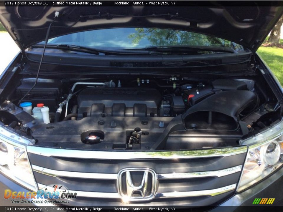 2012 Honda Odyssey LX Polished Metal Metallic / Beige Photo #6
