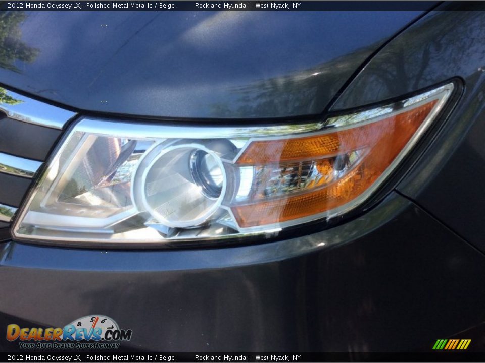 2012 Honda Odyssey LX Polished Metal Metallic / Beige Photo #13