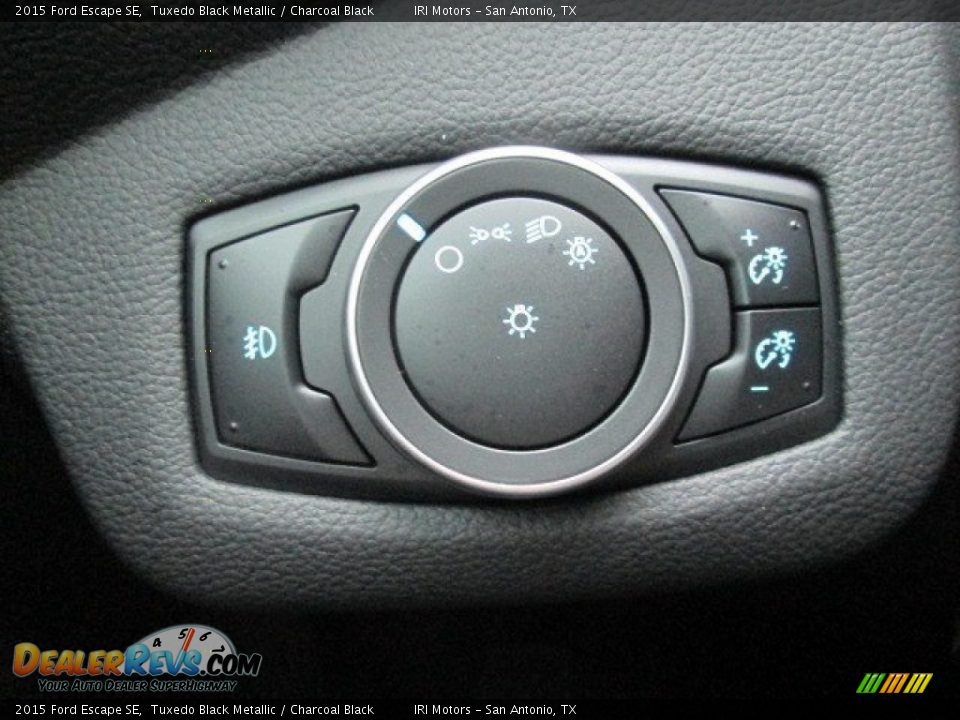 2015 Ford Escape SE Tuxedo Black Metallic / Charcoal Black Photo #2