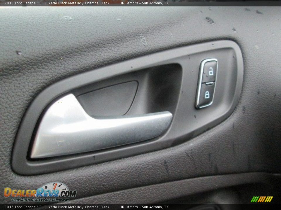 2015 Ford Escape SE Tuxedo Black Metallic / Charcoal Black Photo #4
