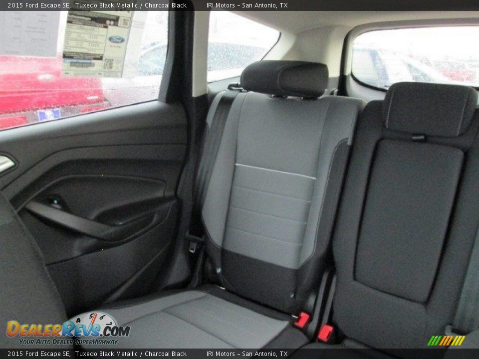 2015 Ford Escape SE Tuxedo Black Metallic / Charcoal Black Photo #11