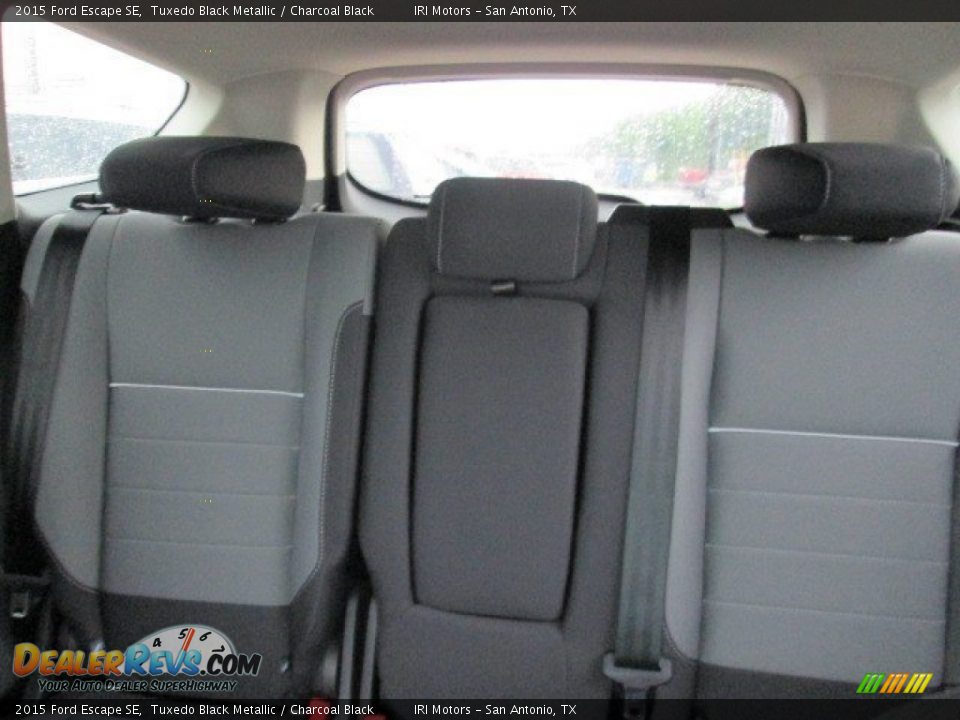 2015 Ford Escape SE Tuxedo Black Metallic / Charcoal Black Photo #12