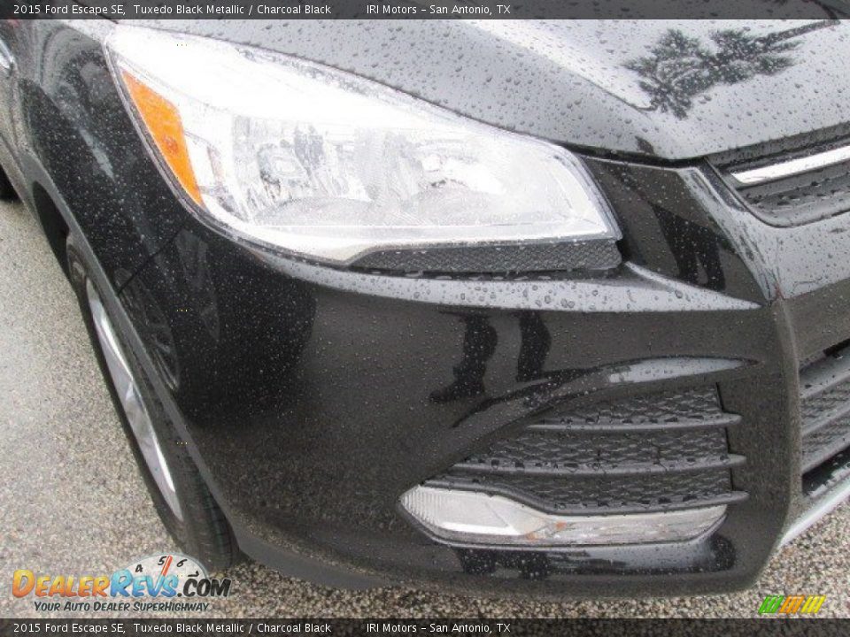 2015 Ford Escape SE Tuxedo Black Metallic / Charcoal Black Photo #16