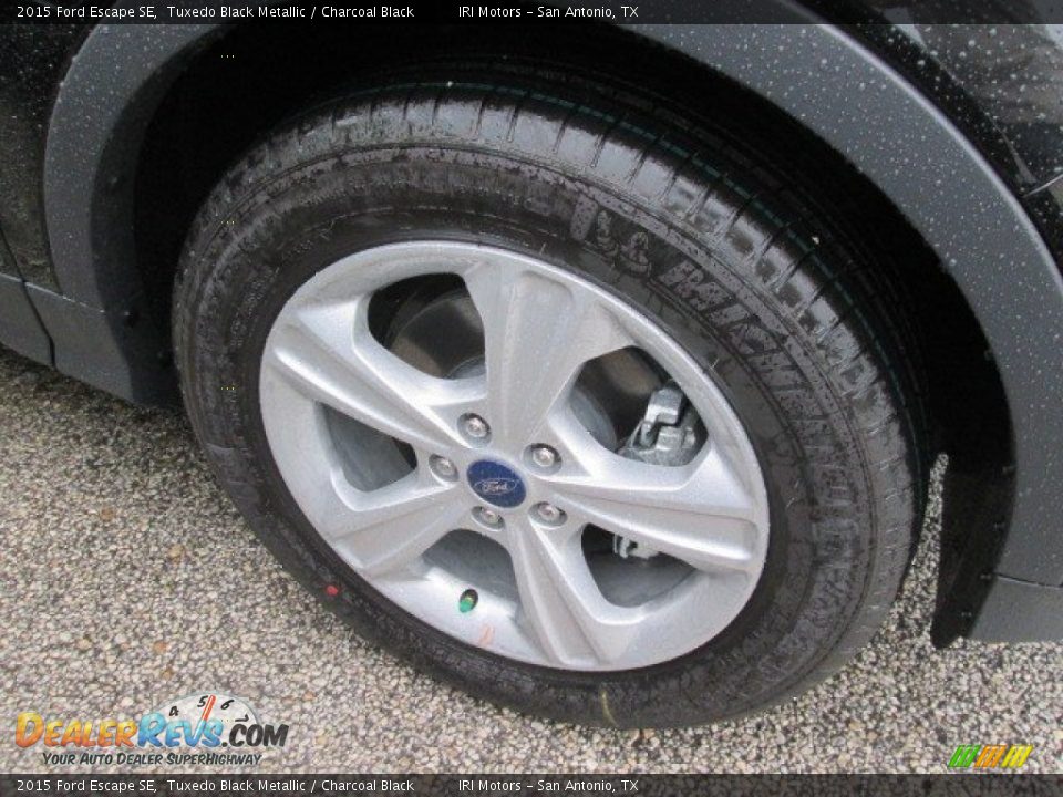 2015 Ford Escape SE Tuxedo Black Metallic / Charcoal Black Photo #17