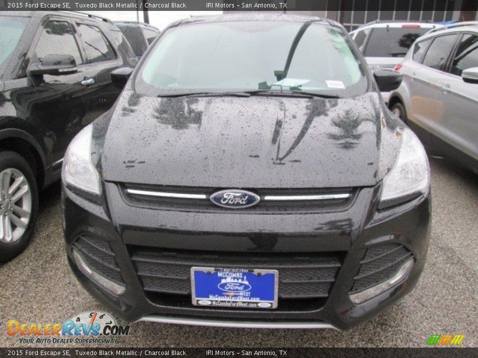 2015 Ford Escape SE Tuxedo Black Metallic / Charcoal Black Photo #20