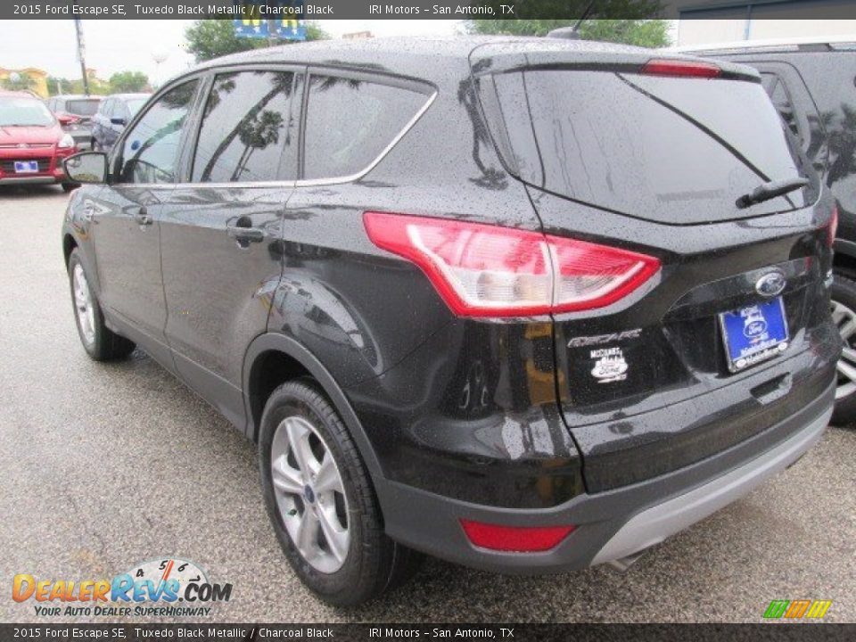 2015 Ford Escape SE Tuxedo Black Metallic / Charcoal Black Photo #22