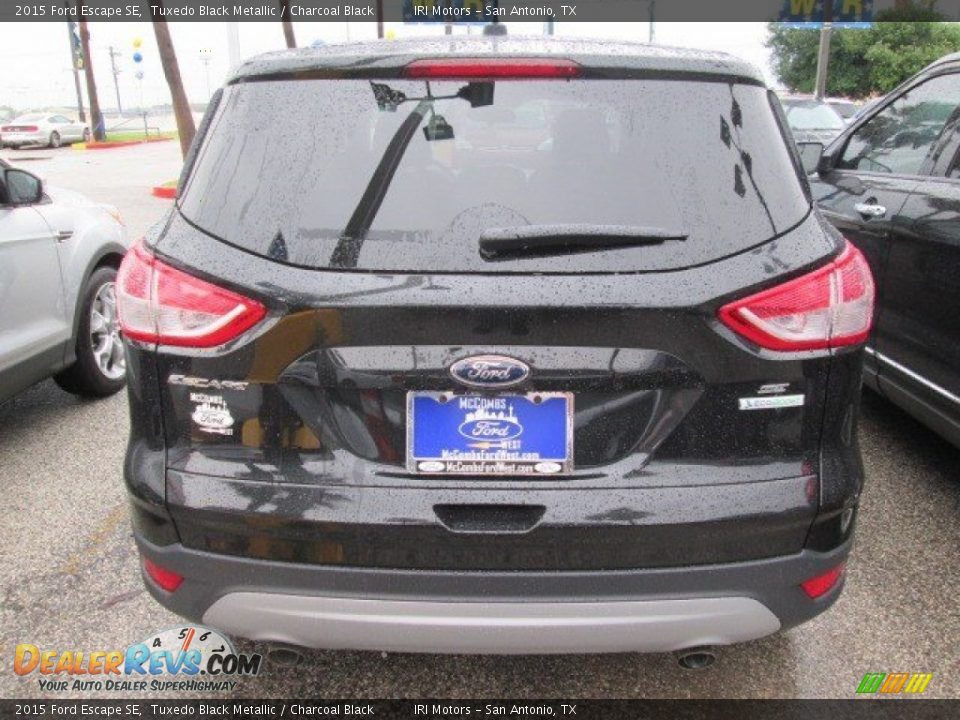 2015 Ford Escape SE Tuxedo Black Metallic / Charcoal Black Photo #23
