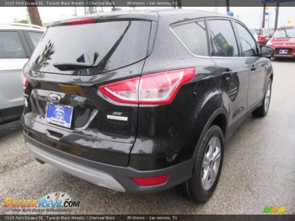 2015 Ford Escape SE Tuxedo Black Metallic / Charcoal Black Photo #24