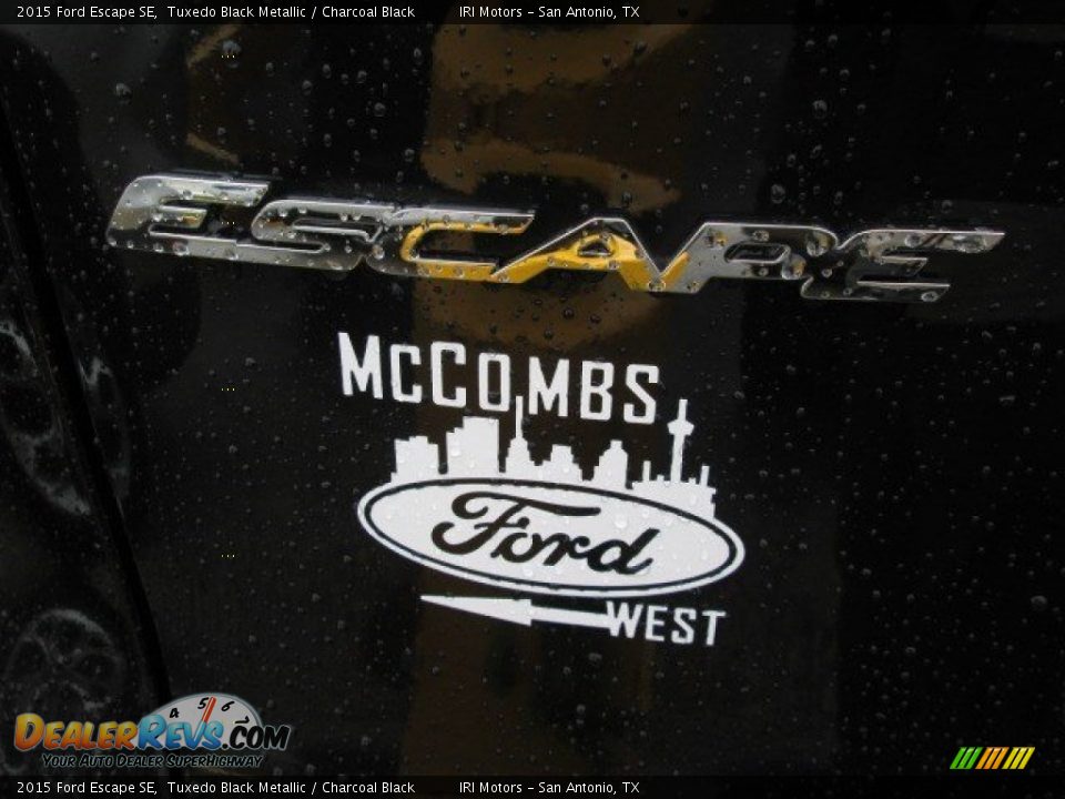 2015 Ford Escape SE Tuxedo Black Metallic / Charcoal Black Photo #27