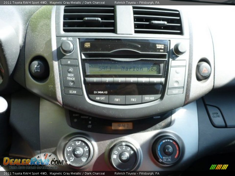 2011 Toyota RAV4 Sport 4WD Magnetic Gray Metallic / Dark Charcoal Photo #4