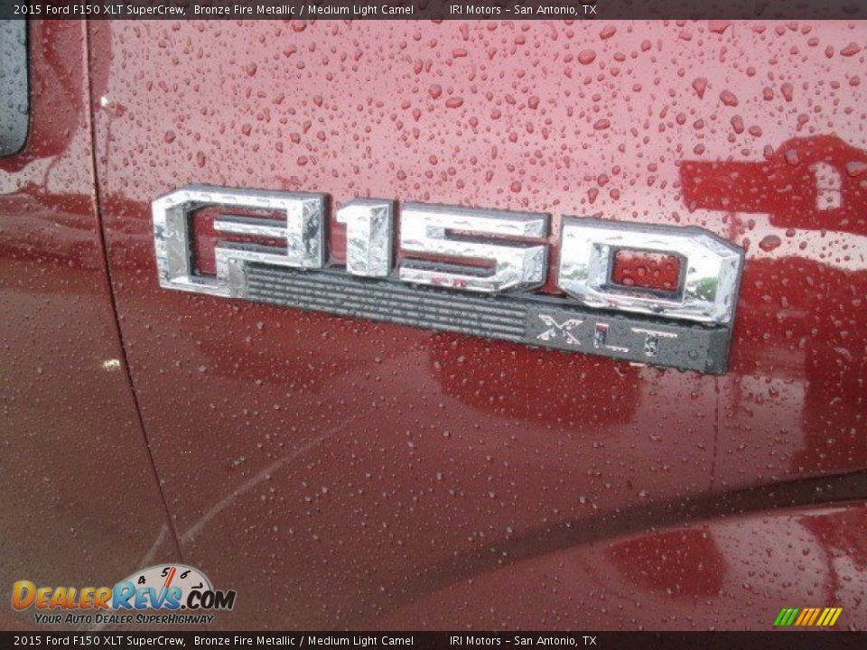 2015 Ford F150 XLT SuperCrew Bronze Fire Metallic / Medium Light Camel Photo #5