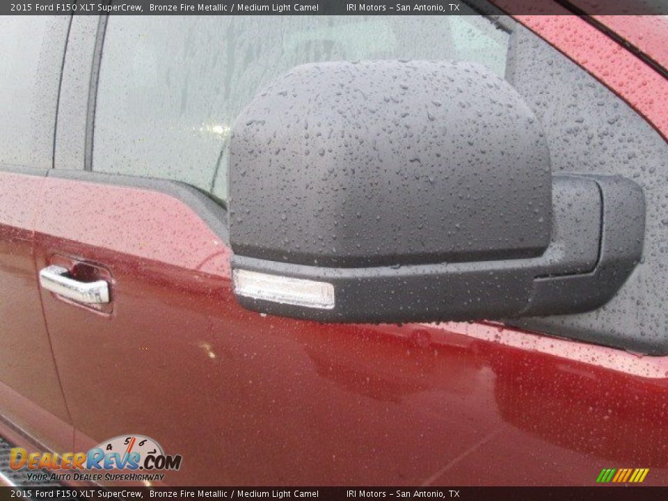 2015 Ford F150 XLT SuperCrew Bronze Fire Metallic / Medium Light Camel Photo #6