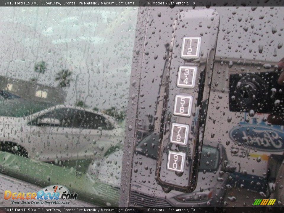 2015 Ford F150 XLT SuperCrew Bronze Fire Metallic / Medium Light Camel Photo #10