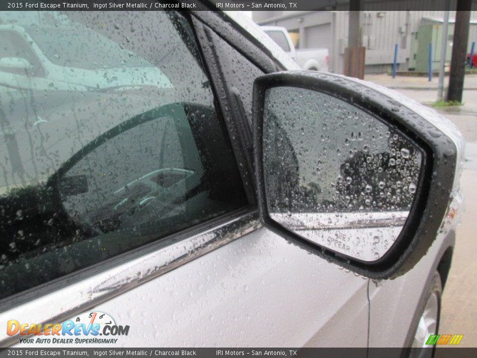 2015 Ford Escape Titanium Ingot Silver Metallic / Charcoal Black Photo #6