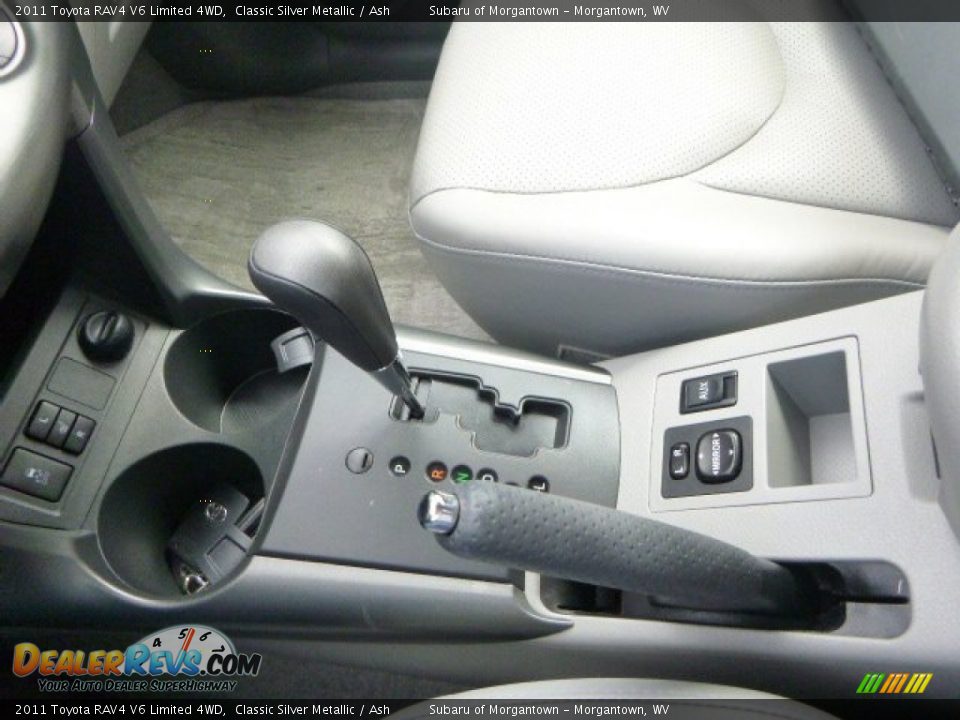 2011 Toyota RAV4 V6 Limited 4WD Classic Silver Metallic / Ash Photo #24