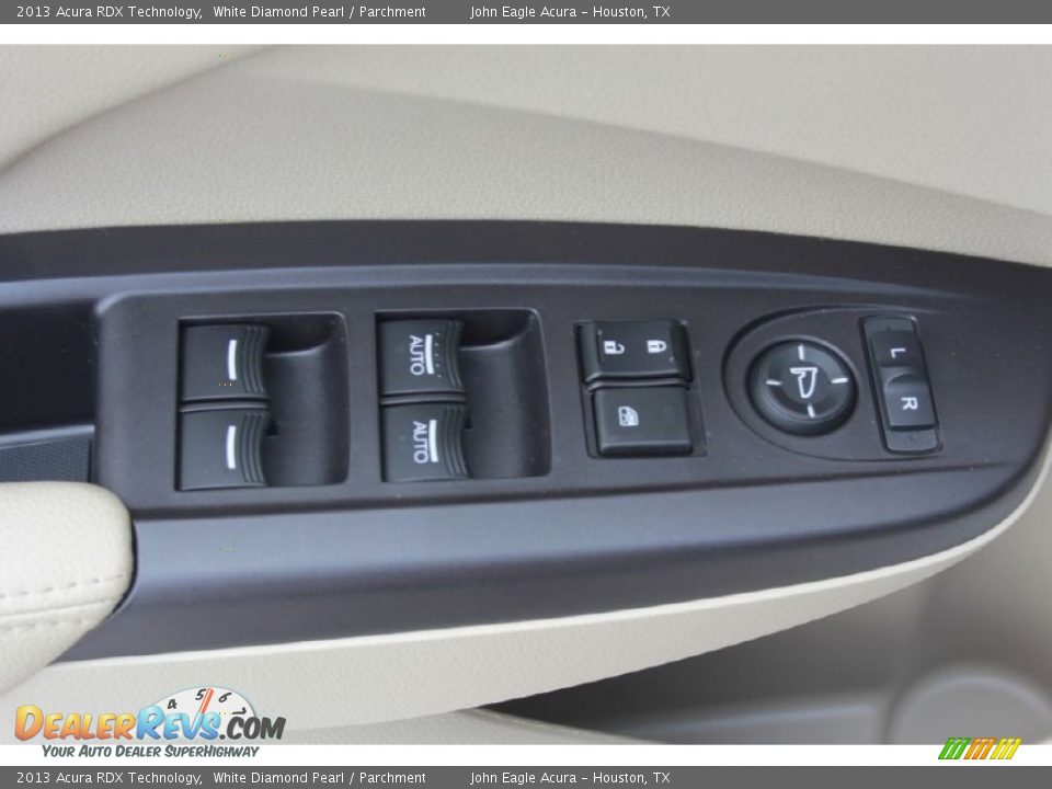 2013 Acura RDX Technology White Diamond Pearl / Parchment Photo #27