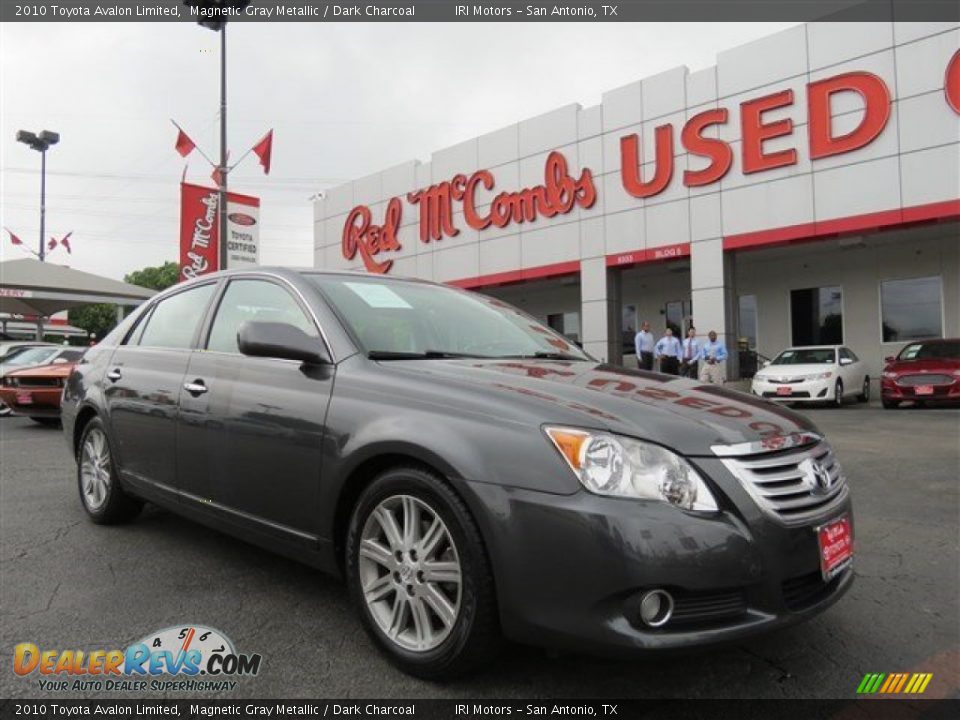 2010 Toyota Avalon Limited Magnetic Gray Metallic / Dark Charcoal Photo #1