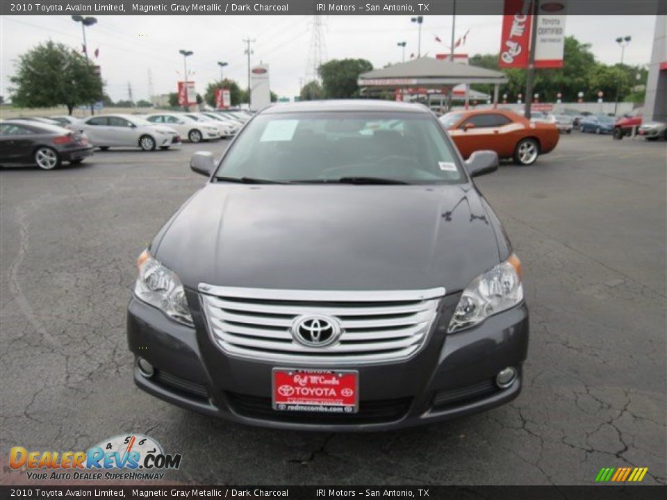 2010 Toyota Avalon Limited Magnetic Gray Metallic / Dark Charcoal Photo #2
